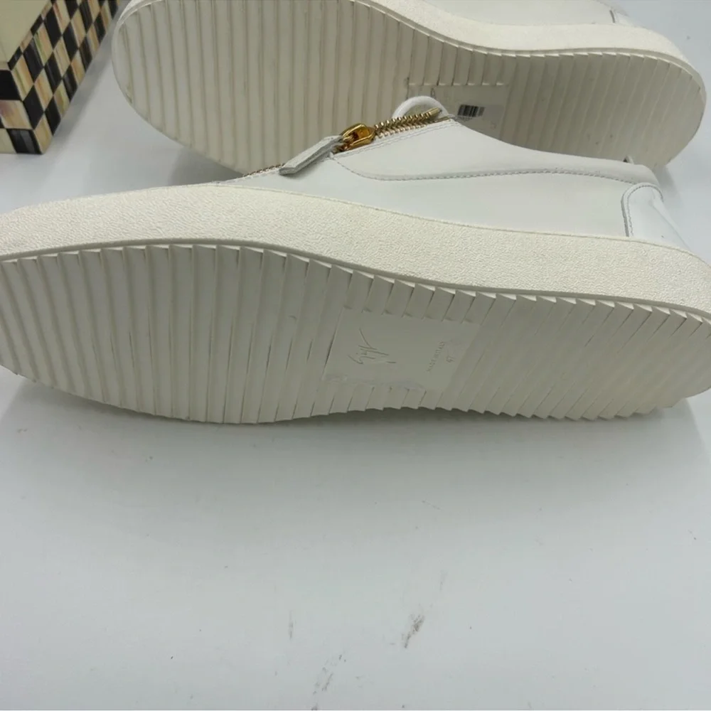 Men’s Giuseppe Zanotti low top leather sneakers size 47 made in Italy. - Picture 7 of 11